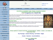 Tablet Screenshot of a-ztravel.com